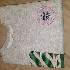 Vintage guess gray sweater size small